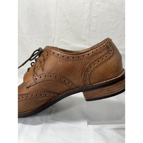 Cole Haan Shoes Benton Leather Wingtip Derby C12362 BrownSize 11M - Picture 11 of 15